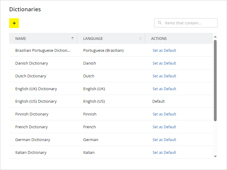 List Page