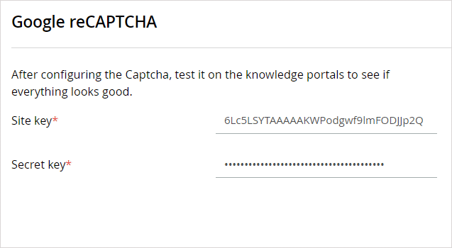 reCaptcha