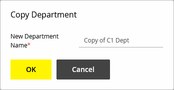 Copy Department Window