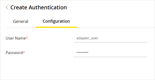 Configuration
