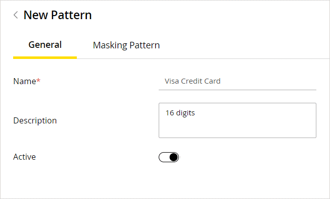 New pattern