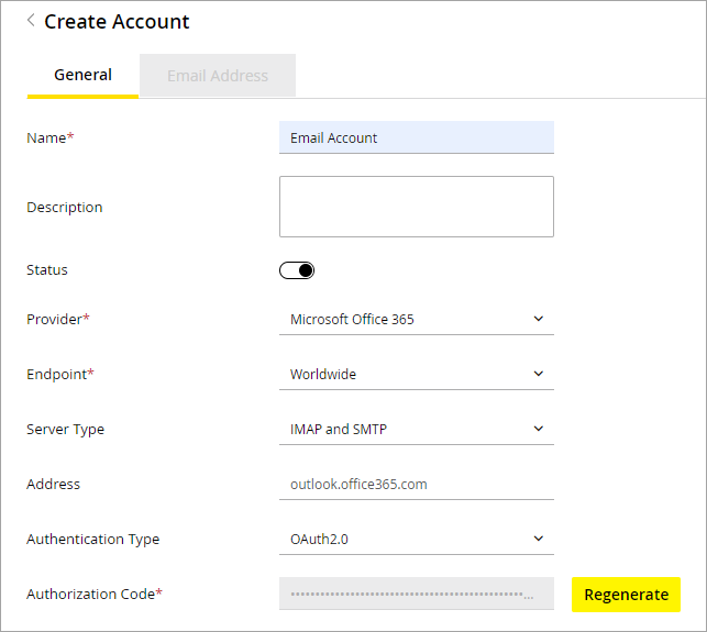 email account
