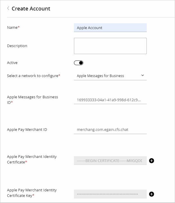 Create an Apple Messages for Business Account