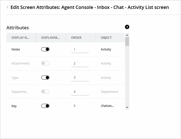 Configuring Screen Attributes