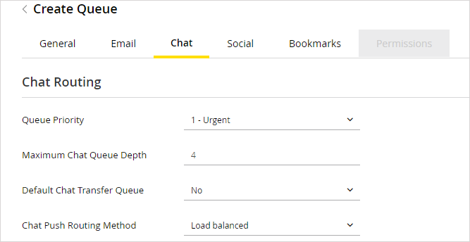 chat queue