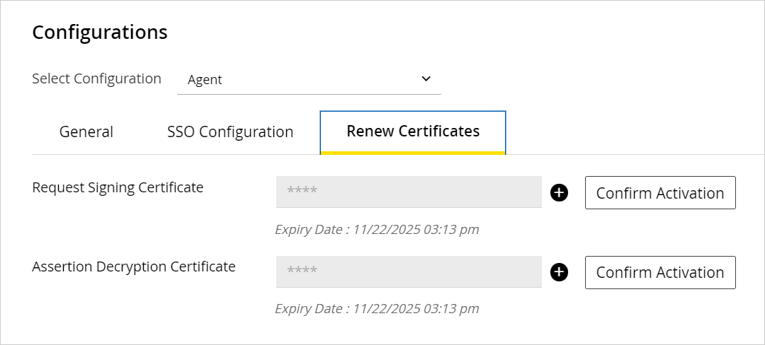 renew certificate