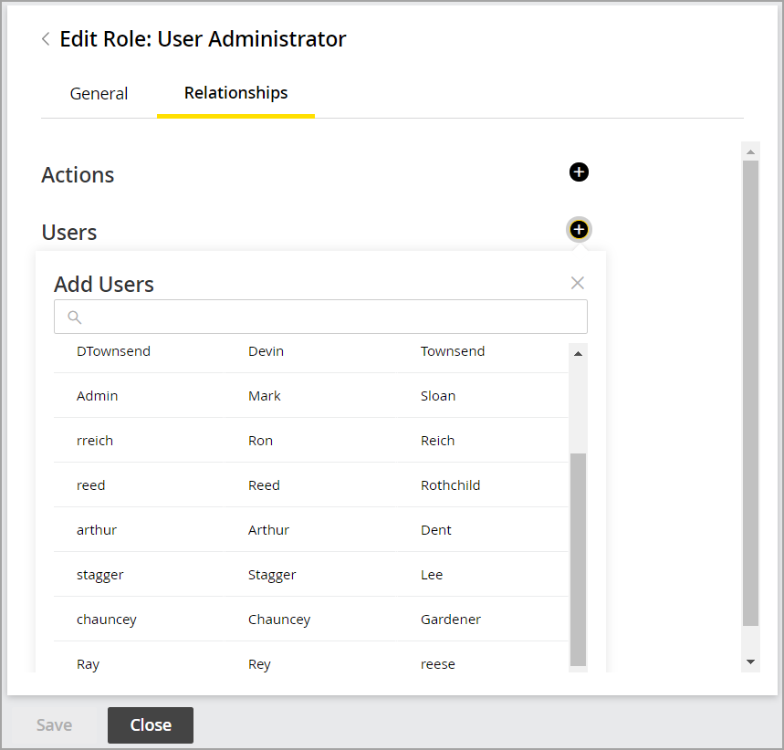 Assign the role to users