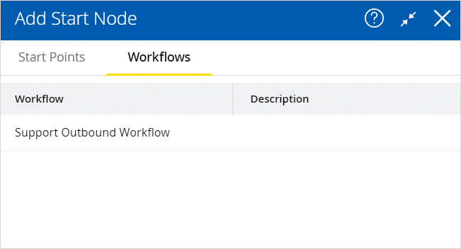 outbound workflow