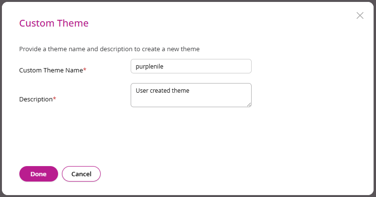 Create Custom Theme